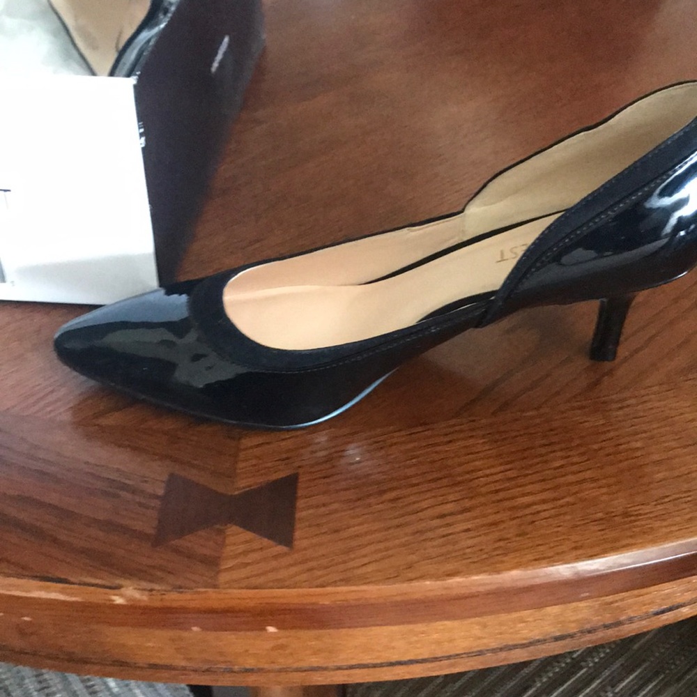 Black high heels
